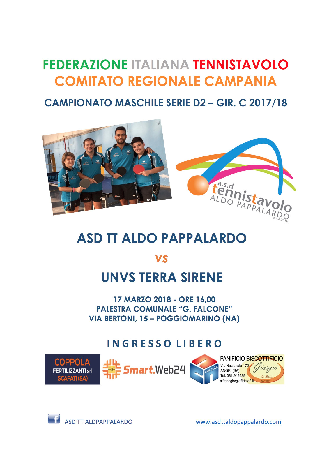 Campionato Maschile Serie D2 – Gir. C