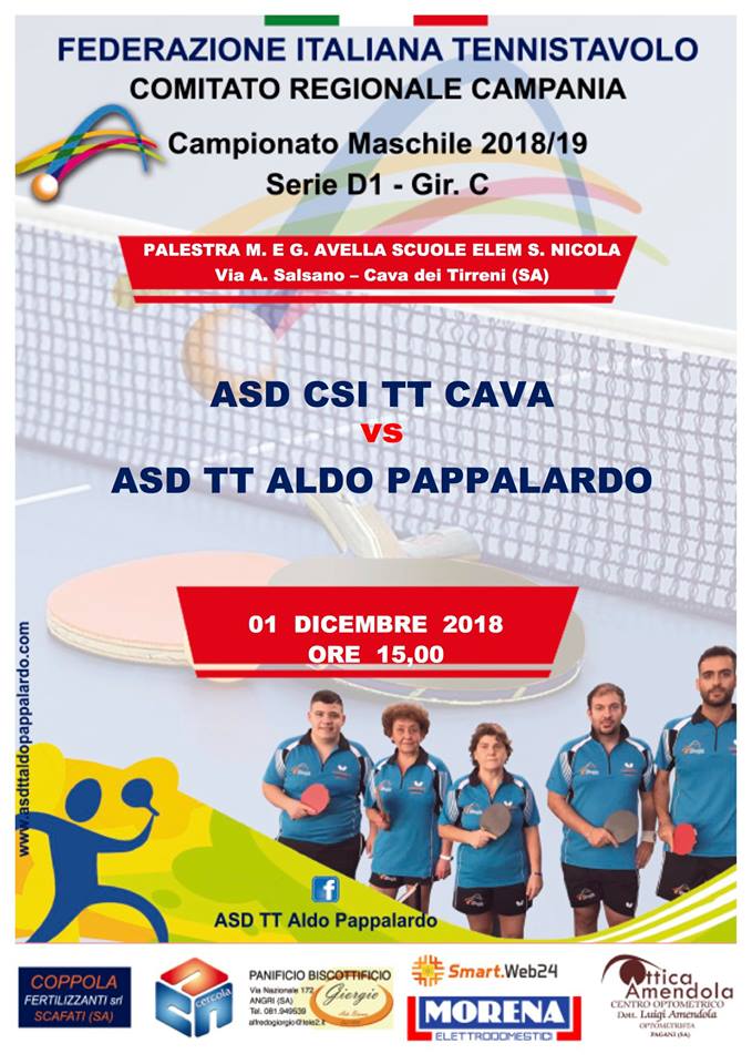 6^ Giornata Campionato Maschile Serie D1 Gir. C.