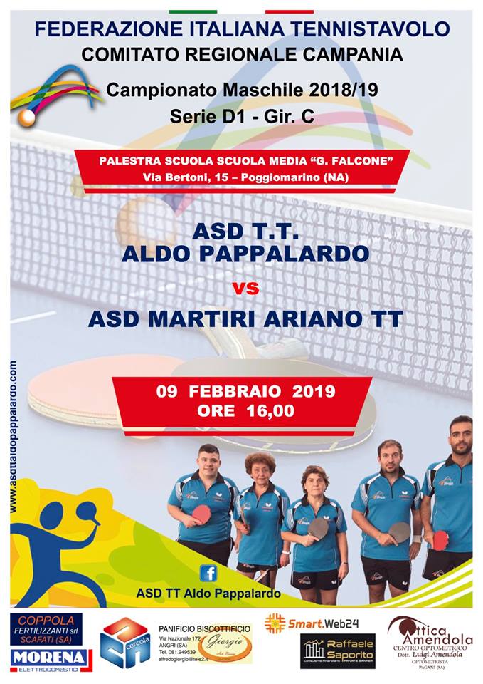 1^ Giornata di Ritorno Campionato Serie D1 Gir. C