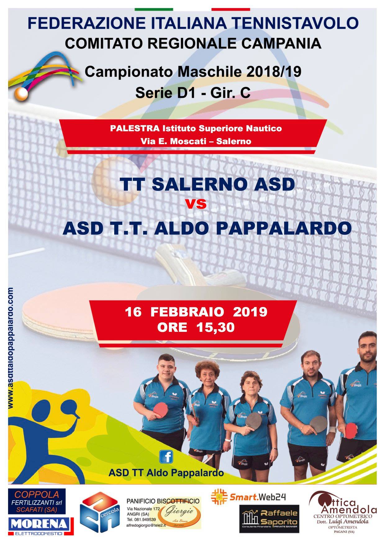2^ Giornata di Ritorno Campionato Serie D1 Gir. C