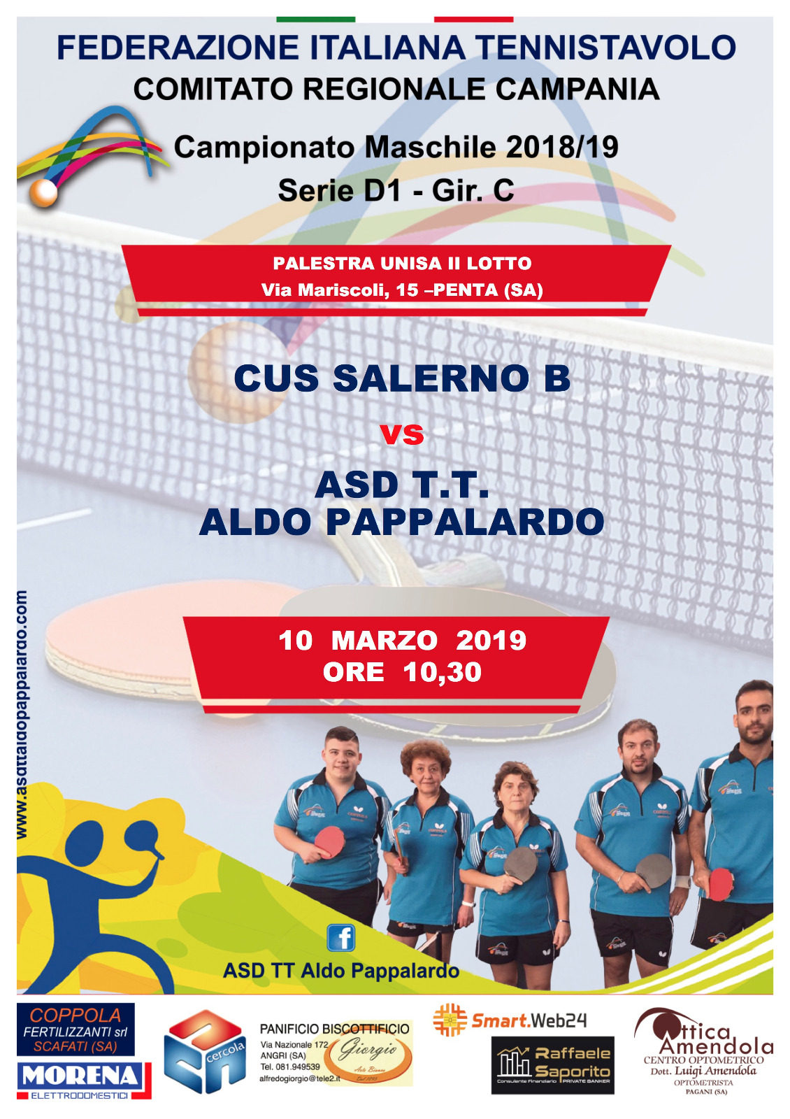 4^ Giornata di Ritorno Campionato Serie D1 Gir. C