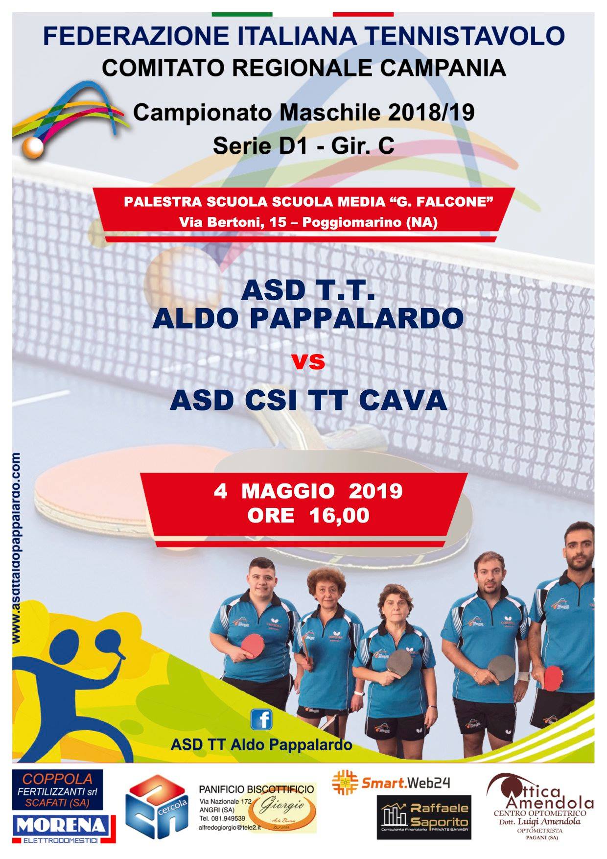 6^ di Ritorno Campionato Serie D1 Gir. C